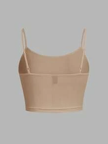 SHEIN EZwear 4 件套修身女士吊带背心，休闲，适合夏季背心 - 彩色 - 查看 12