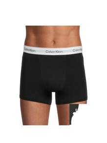 Calvin Klein 3 Pack Men's Boxers - Black - View 2