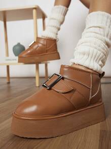 SHUZIA Women's Snow Boots - Brown - View 2