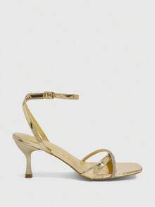 CUCCOO SZL Women's Pointed Toe Stiletto High Heel Sexy Sandals, Suitable For Summer Vacation, Night Out, Party, Club Wear