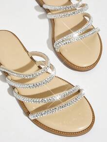 SHUZIA Women's Flat Sandals - Apricot - View 5