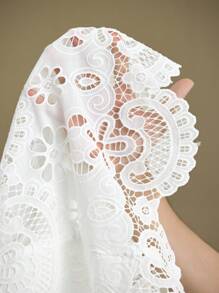 Ontre 女士极简通勤无袖上衣，激光切割刺绣，四季皆宜，优雅知性，适合婚礼宾客穿着，兼具法式慵懒高端气质，散发着老钱家族式的智慧与优雅，适合邮轮度假穿着，四季皆宜，现代休闲度假风，百搭女士乡村音乐会西部风格。 - 黑色 - 查看 7