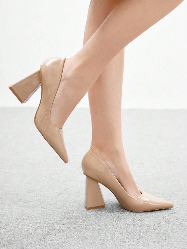 CUCCOO BIZCHIC New Pointed Toe Low Vamp Sexy Elegant High Heel Shoes For Women For Christmas Spring Shoes