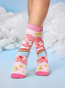 SHEIN X Care Bears 女士中筒袜 - 彩色 - 查看 7