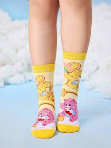 SHEIN X Care Bears 女士中筒袜 - 彩色 - 查看 9