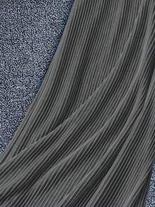 Franclia Plus Size Women's Solid Color Elastic Waist Wide Leg Loose Casual Pants Fall Cloth For Women