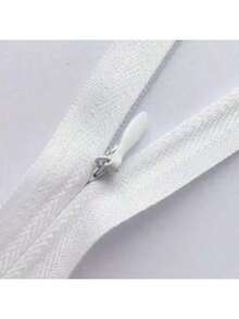 1/10pcs Black Or White Invisible Zipper For Sewing And Garment Making, Ideal For Clothing, Bags, Pillowcases Or Bedding, Textile Processing And Fabric Accessories - Multicolor - View 5