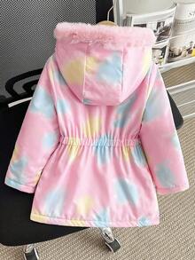 SHEIN Elladie kids 女童（小）外套 - 粉色 - 查看 2
