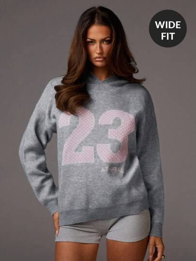 Athîral Casual Loose Long Sleeve Hooded Sweater For Women, Suitable For Everyday Wear Grey Sweatshirt Women Sweatshirts Sweatshirts For Women Oversized Sweatshirt Hoodie In Fall/Winter