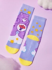 SHEIN X Care Bears 婴儿及儿童袜子 - 彩色 - 查看 10