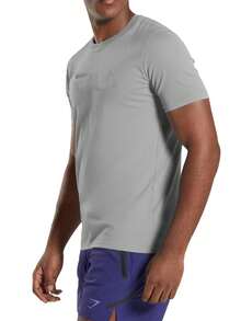 FILA Sports Tees & Tanks Soft Durable Comfortable Training Vacation School FAW0407-80027 - Grey - View 3