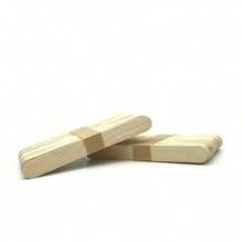 10/50/100pcs Wooden Craft Sticks - Great For Artists DIY Educational Projects And Family Entertainment, Hair Removal Wax Bar, Wooden Tongue Scraper, Wooden Stick, Ice Cream Stick