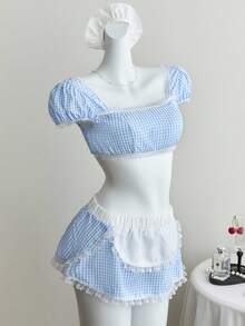 Elamini Conjunto de dos piezas para mujer de Halloween