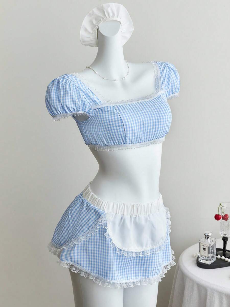 Elamini Conjunto de dos piezas para mujer de Halloween