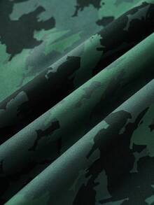 Transformers X SHEIN Tween Boy 休闲时尚街头迷彩机器人字母图案卫衣和运动裤套装，春秋季 - 彩色 - 查看 9