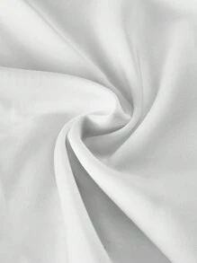 SHEIN EZwear Women Casual Retro Car Print Asymmetrical Shoulder Short Tee, Loose & Oversized Style Suitable For Summer Off The Shoulder Top Back To School - White - View 3