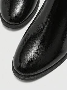 CUCCOO BIZCHIC 女士时尚休闲百搭踝靴，适合日常穿着 - 黑色 - 查看 7