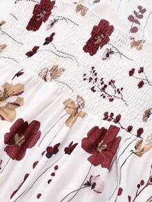 Franclia 大码女式时尚夏季碎花雪纺连衣裙和夹克优雅两件套