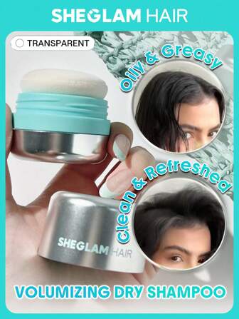 SHEGLAM HAIR Minty Fresh Volumizing Dry Shampoo-Transparent,Volume Refresh Powder,Instant Hair Volume,Instant Fluffy Effect,Strong Oil Control,No Residue,No Caking And No Whitening,Gentle On Scalp,Instant Refresh For Flat Hair,Invisible Texture,Travel-Friendly & Perfect For Bangs Rescue & Overhead Graduation Birthday Holiday Summer Fall Autumn Y2K Fancy Fashion Women Makeup Cosmetic Party Beach Travel Camping Outdoors School Campus Festivals Decor Gift Present Rose Girl Best Color Charm Vibe Pink Christmas New Year Thanksgiving Day Valentine's Day