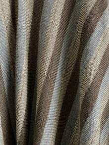 Elamini 黄色条纹拼布二合一衬衫领 V 领半开襟修身长袖 T 恤，时尚简约通勤、办公室、教师、户外、优雅休闲、约会、百搭，适合女性，秋季 - 黃色 - 查看 8