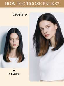 8PCS With 16 Clips Straight Clip In Hair Extensions 100% Real Human Hair Color P4/27# Medium Brown Highlights Honey Blonde 12-18 Inch Double Weft Invisible Clip Hair Extensions Remy Natural Human Hair For Women Girl Daily Full Head Use - SP4/27 - View 7