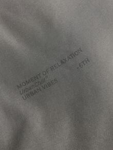 Manfinity Unisex Men's Casual Everyday English Graphic Loose Short Sleeve Polo Shirt, Couple Things