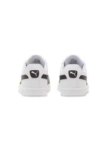 Puma Smash Vulc Unisex Casual Sneakers White Black 359622