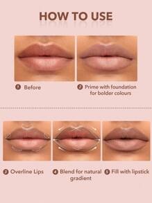 SHEGLAM Glam 101 唇膏和眼线笔套装 - 深焦糖色