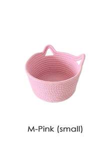 Giỏ đựng đồ bằng dây thừng thiết kế hình mèo dệt tay cho phòng khách, phòng ngủ, bàn làm việc, đầu giường, bốn màu tùy chọn, chậu trồng cây có khung kim loại, giỏ treo bằng dây thừng phong cách Bohemian hiện đại, điểm nhấn bằng mây tự nhiên cho trang trí sân hiên theo phong cách ven biển, cho ngày tựu trường - kaki - Xem 18