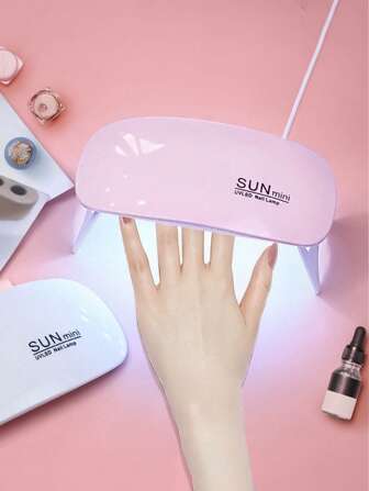 Lámpara de curado portátil UV LED Mini para uñas de gel, lámpara de luz profesional para dedos y pies para esmalte de uñas de gel, uso doméstico DIY