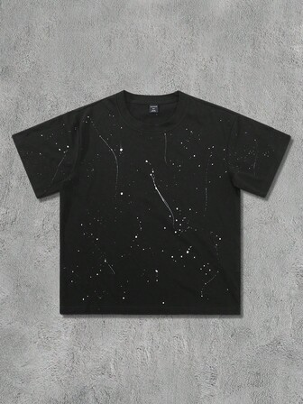 Street Life Magliette casual da uomo a maniche corte, girocollo, vestibilità ampia, adatte per l'estate