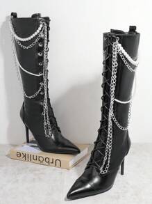SHUZIA Ladies' Fashionable Boots - Black - View 3