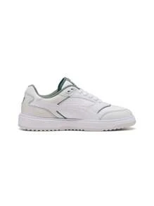 Puma Doublecourt Unisex Sneakers White/Archive Green 393284 - Beige - Visa 1