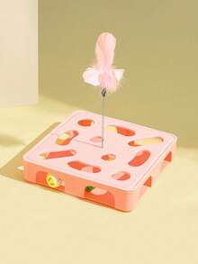 PETSIN 1 pieza de juguete para que el gato escarbe y esconda comida, juguete autoentretetenido y divertido para gatos, juguetes para gatos, tablero de juego para escarbar y jugar, caja de juego de varilla de juego, bola de juego, juguetes para mascotas - Multicolor - Ver 13