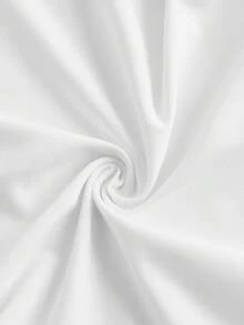 SHEIN EZwear 女款披肩式袖套，帶手指孔，舒適透氣，防紫外線，秋季防曬 - 白色 - 查看 4