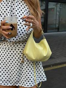 Aralina Women's Polka Dot Sleeveless 4th Of July Graduation Mini Dress, Summer - White - View 10