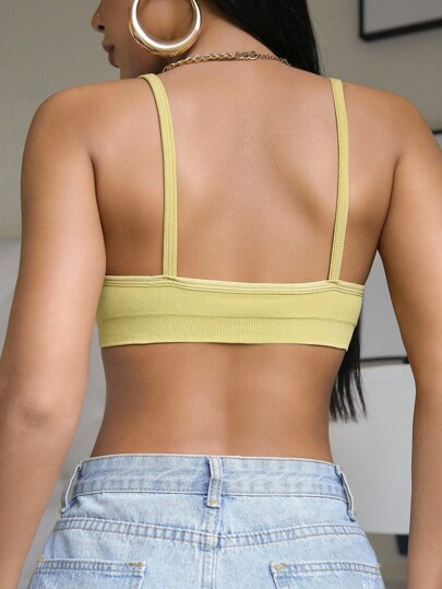 Geel Push Up Backless BH Top Com view 2