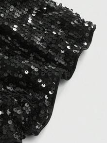 ROMWE Grunge Punk Shorts mini con lentejuelas brillantes de talle súper bajo sexy para mujer, adecuados para verano, playa, graduación, Pascua, concierto, vacaciones en Nashville, baile de graduación, estilo punk callejero, festival de música