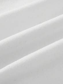 SHEIN EZwear 2pcs Black & White FERR BAR Sexy Crop Top Camisole With Padded Bust, Suitable For Summer To Early Autumn, Built-In Bra - Multicolor - View 10