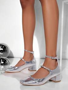 SHUZIA 女士純色夏季優雅平底鞋