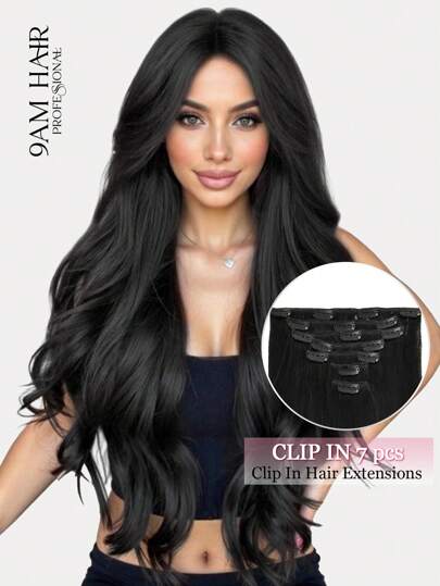 9AM Hair Clip In Hair Extensions Human Hair Brazilian Straight Clip In Natural Black Color Clip Ins Remy Hair 14-20 Inch For Women Winter Christmas Halloween Costumes Autumn Outfits Women Fall Outfits Women Chic Elegant Glow Edgy Clean Classic Lit Snack Baddie 90s Vintage Retro Grunge Cottagecore Kawaii Cyberpunk Streetwear Preppy Futuristic Minimalist Street Style Bridal Photoshoot Date Night Casual Cozy Night Out Butterfly Clips