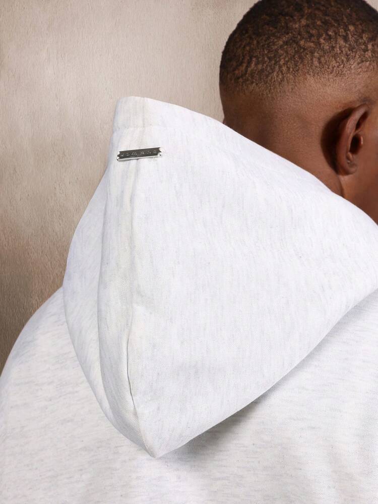 Essential Classic Pullover Hoodie With Centre Pocket And Brand Logo