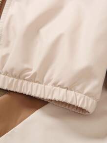 SHEIN Genkimix Kids 2 件套休闲运动羊毛连帽衫和裤子，适合日常穿着、上学、运动、户外活动、秋冬季