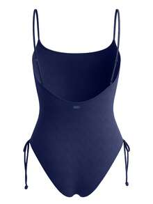 Roxy Current Coolness Women's One Piece Swimsuit Naval Academy - Navy Blue - View 5