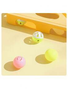 PETSIN 1 pieza de juguete para que el gato escarbe y esconda comida, juguete autoentretetenido y divertido para gatos, juguetes para gatos, tablero de juego para escarbar y jugar, caja de juego de varilla de juego, bola de juego, juguetes para mascotas - Multicolor - Ver 5