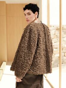 Uhlyne Uhlyne Halloween Women Coats - Brown - View 3