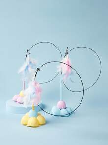 PETSIN 猫玩具吸盘逗猫棒长杆羽毛自慰无聊神器体力消耗幼猫用品