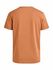 Ben Sherman Men's Chest Stripe T-Shirt - Orange - View 5