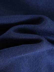 Cozy Pixies Felpa girocollo a maniche lunghe con stampa a lettere e blocchi di colore, casual e versatile, per bambino maschio