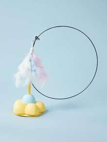 PETSIN 猫玩具吸盘逗猫棒长杆羽毛自慰无聊神器体力消耗幼猫用品